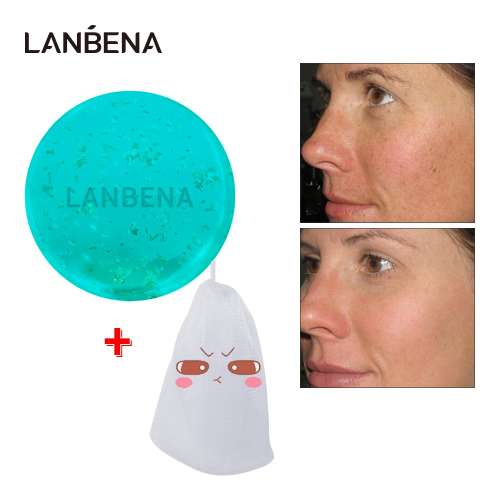 Xà phòng thủ công Lanbena chứa tinh chất axit Hyaluronic 40g