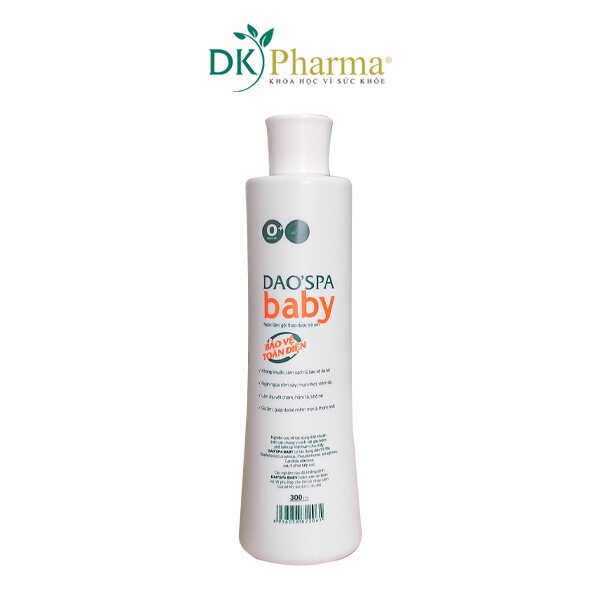 Nước tắm gội thảo dược cho bé Daospa Baby 150ml/300ml