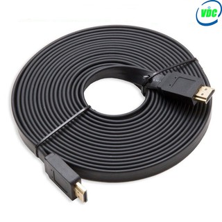 HDMI - Dây HDMI 10 mét (Dây loại dẹt, full HD, chống nhiễu, full HD)