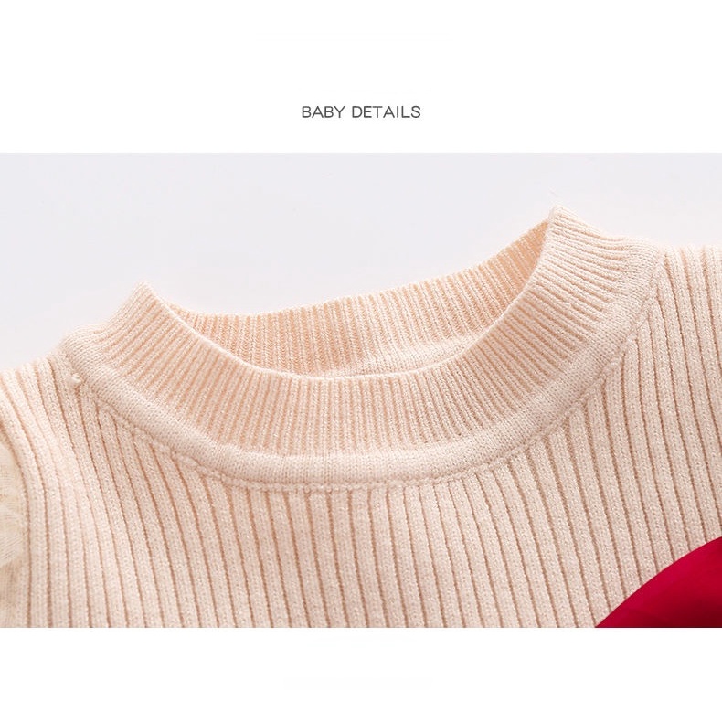 Đầm Công Chúa Đính Nơ Cỡ Lớn Thời Trang Xuân Thu Xinh Xắn Cho Bé Gái