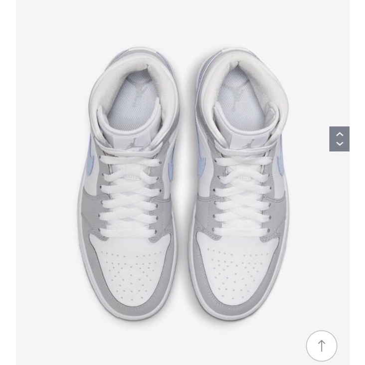 Giày Nike Air Jordan 1 Mid Wolf Grey Aluminum