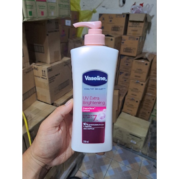 Kem dưỡng thể trắng da, chống nắng vaseline Thái lan 320ml