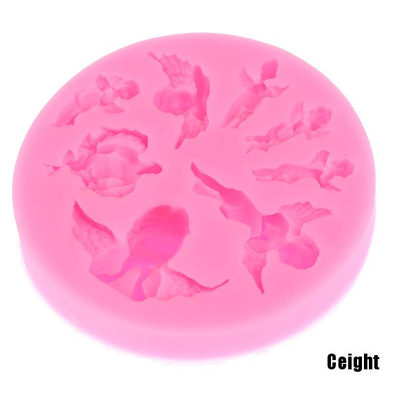 Khuôn Silicone Làm Bánh Hình Thiên Thần Đáng Yêu