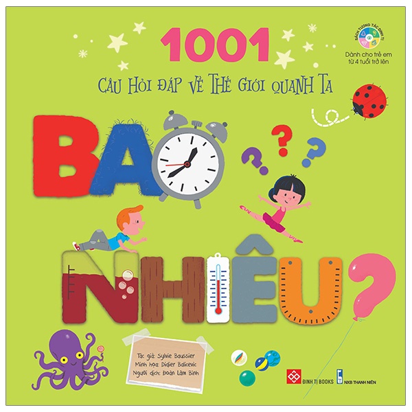 Sách - 1001 câu hỏi đáp về thế giới quanh ta - Bao nhiêu?
