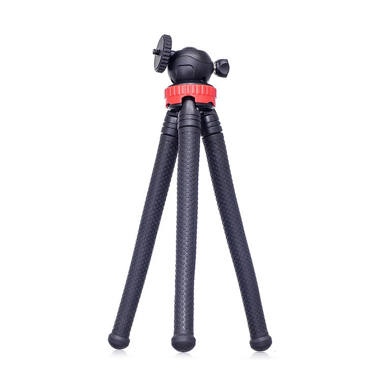 Chân máy ảnh tripod bach tuột đầu khớp xoay 360 độ ren chuẩn 1/4