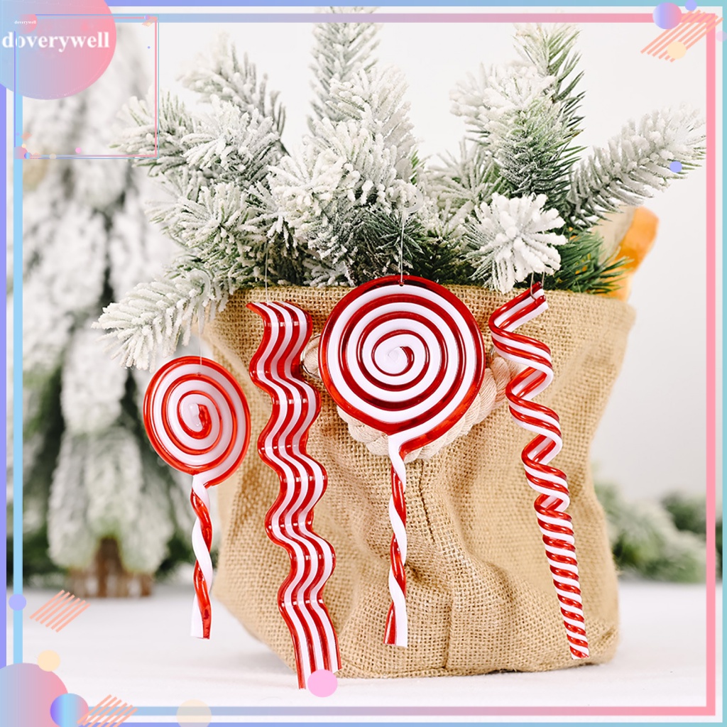 Kẹo Mút Giả Trang Trí Cây Thông Giáng Sinh