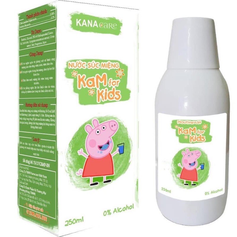 nước súc miệng Kam for kid