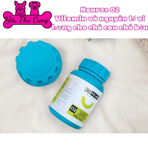 Vitamin Nourse 02 bổ sung sắt và nguyên tố vi lượng, tốt cho chó bầu  - YÊU THÚ CƯNG