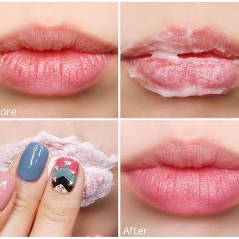 Gel Sủi Tẩy Tế Bào Chết Siêu Mềm Môi Unpa Bubi Bubi Bubble Lip Scrub