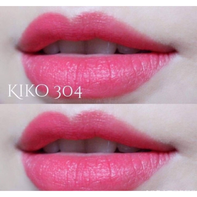 Son kiko Velvet màu 304 hồng baby