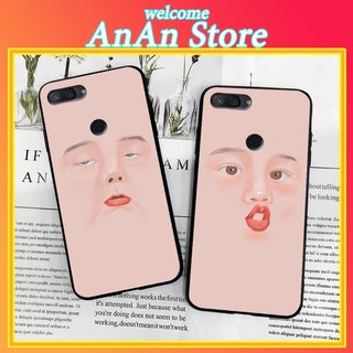 Ốp lưng Oppo A7 A12 Emotion Face ❤️ FREESHIP ❤️ nhựa cao cấp viền silicon - AnAn Store
