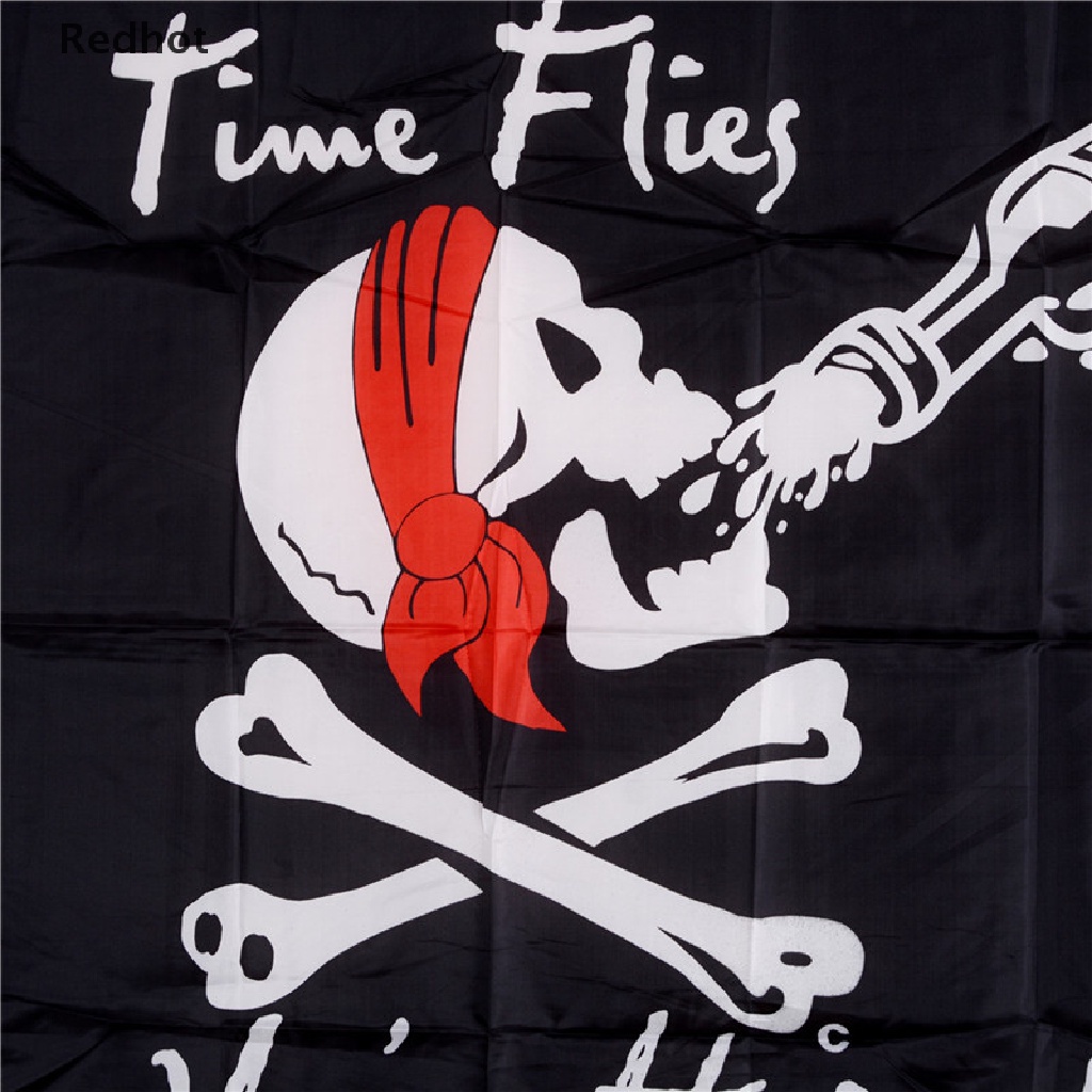 Cờ Cướp Biển Jolly Roger 90 * 150cm Trang Trí Halloween