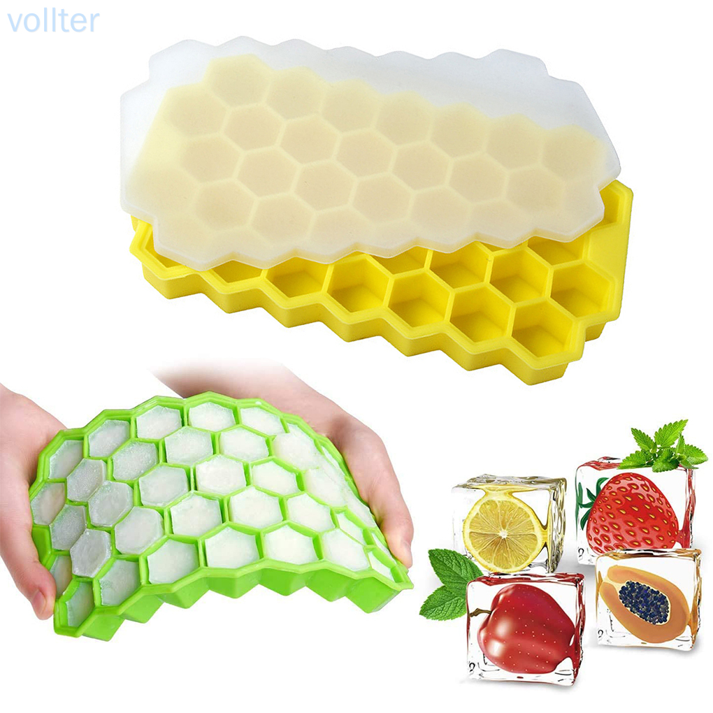 Khuôn Silicone Làm Đá 37 Ô Chống Dính