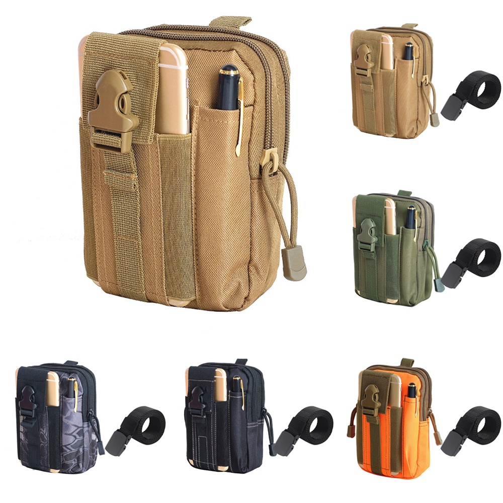 Mobile Túi Đựng Điện Thoại Đa Năng Đeo Hông Kiểu Quân Đội Cá Tính