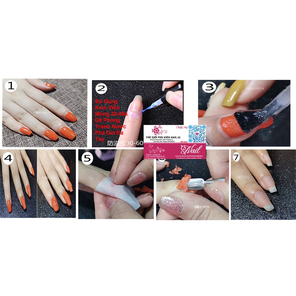 Nước Phá Gel, Tháo Sơn Gel Vinimay - Không Còn Là Nỗi Lo Lắng của Thợ Làm Nail- Hàng Hot Nhé