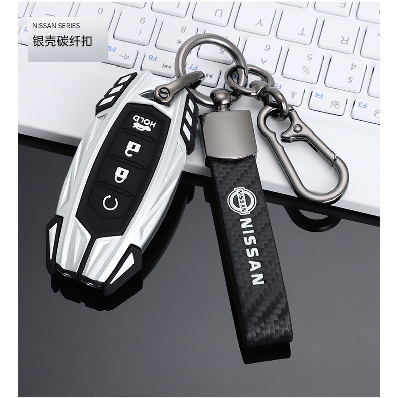 Ốp Bảo Vệ Chìa Khóa Xe Hơi Bằng Hợp Kim Kẽm Dành Cho Nissan Qashqai Juke J10 J11 X-Trail T32 T31 Kicks Tiida Pathfinder Note