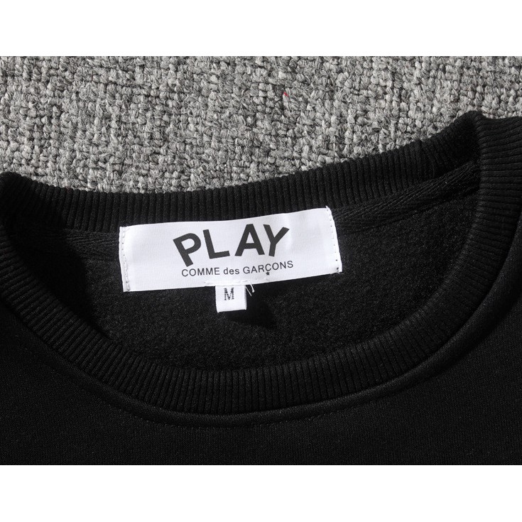 Play Comme Des Garcons Mới Áo Khoác Họa Tiết Rằn Ri Thời Trang Cho Nam Nữ