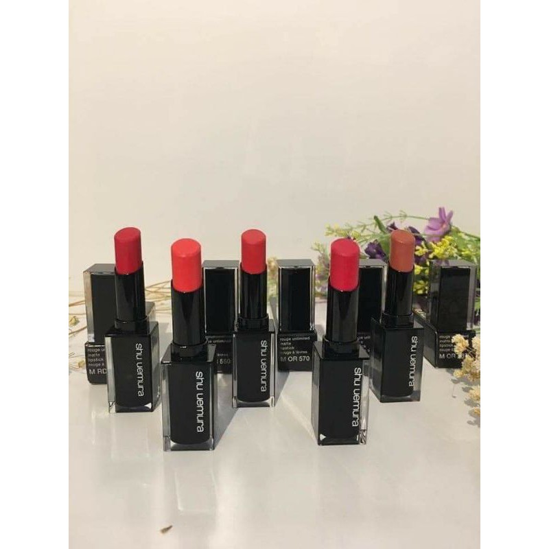 Son Shu Uemura vỏ đen màu 550- 570-580-585-587-144-156-781-165-376-161