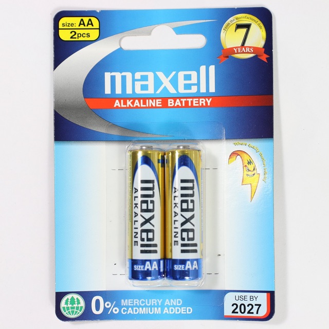 Pin 2A 3A Maxell Alkaline. Pin Tiểu Pin Đũa Chính Hãng