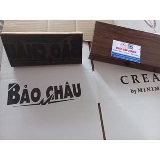 Làm con dấu đóng thùng carton kích thước lớn