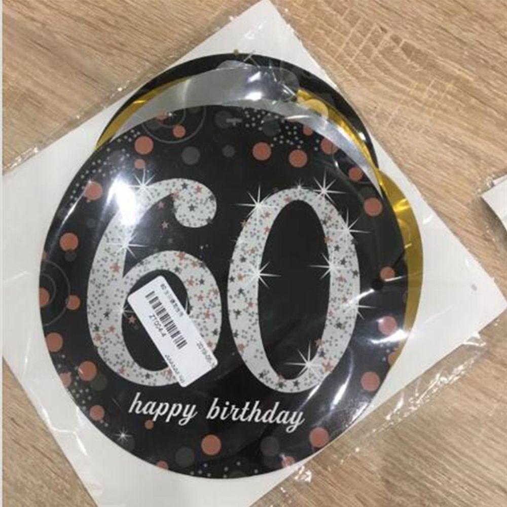 CONOPERY Băng Rôn PVC Màu Sắc Ánh Kim Dùng Trang Trí Tiệc Sinh Nhật / Đám Cưới