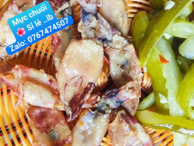 Khô mực chuối mực sữa 1kg