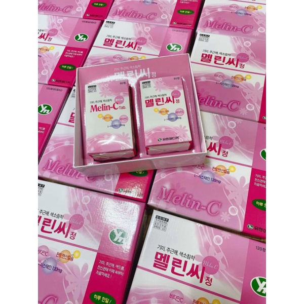 VIÊN UỐNG #TRẮNG_DA MỜ NÁM TÀN NHANG MELIN-C
