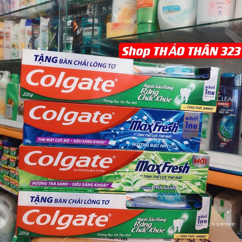 Kem Đánh Răng Colgate/ Răng Chắc Khoẻ Hương Bạc Hà 250g