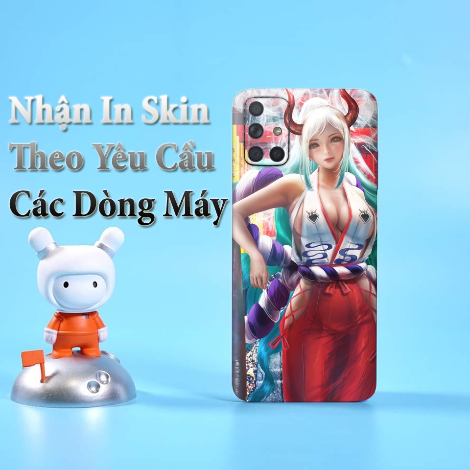 Miếng Dán Skin Điện Thoại In Hình Yamato 2 - One Piece Cho Ip 6/ 7/ 8/ X/ XS/ 11/ 11 Pro Max Và Các Dòng Máy Android