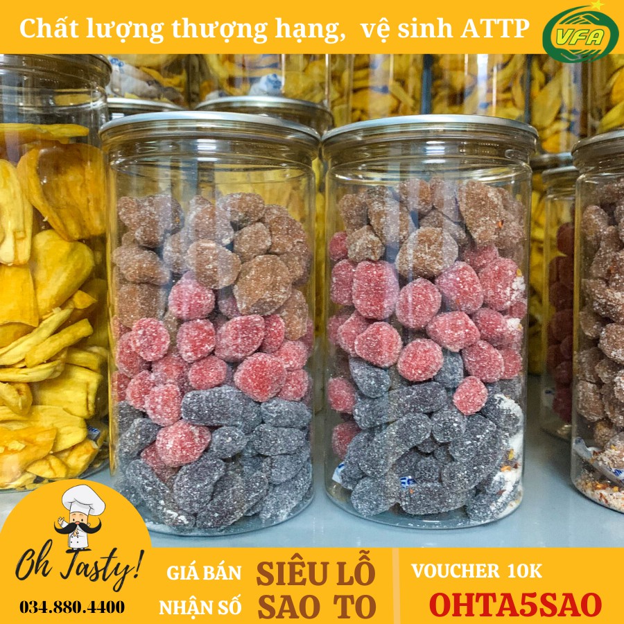 500G Hũ Ô Mai Mix | Hàng chất lượng thượng hạng | HOÀN ĐỔI 100% nếu không như mô tả