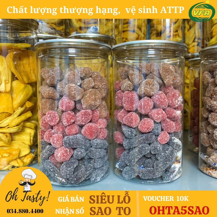 [Mã 267FMCGSALE giảm 8% đơn 500K] 500G Hũ Ô Mai Mix | Hàng chất lượng thượng hạng | HOÀN ĐỔI 100% nếu không như mô tả | BigBuy360 - bigbuy360.vn