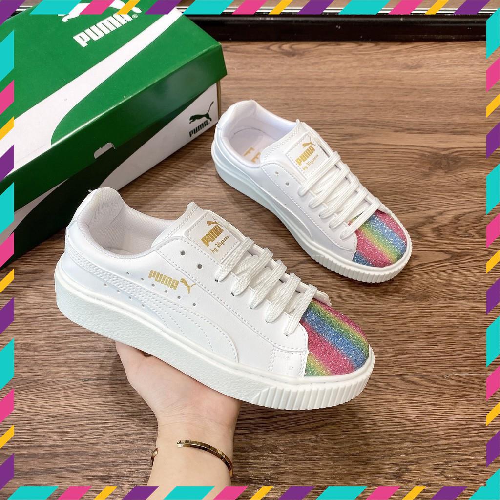 Giày thể thao sneaker pm mũi cầu vồng vnxk hỗ trợ đổi trả trong 15 ngày !