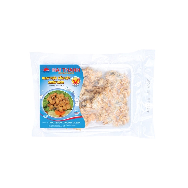 Bạch tuộc tẩm bột chiên giòn