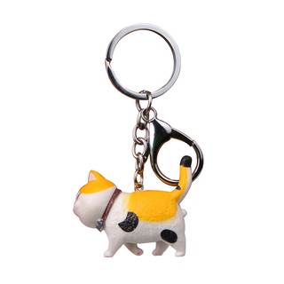 Móc Khóa Hình Mèo Mập Mạp Dễ Thương