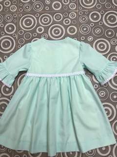 Đầm xanh mint Neck&Neck