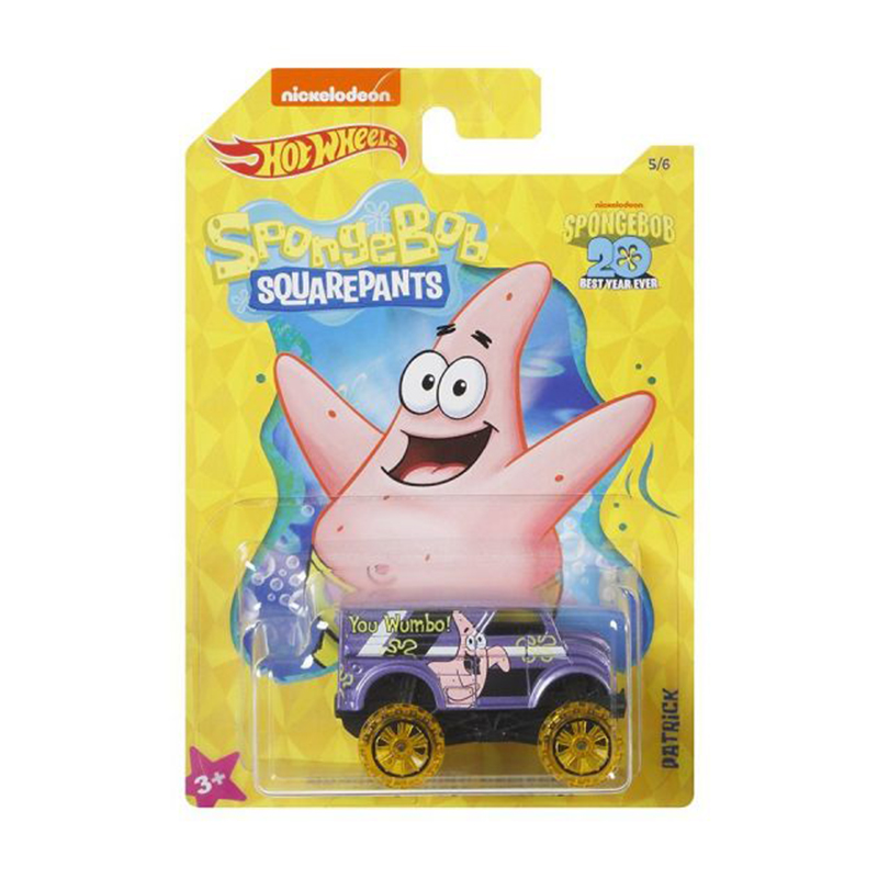 Đồ Chơi Mô Hình HOT WHEELS Siêu Xe Hot Wheels Chủ Đề Spongebob Monster Dairy Delivery GBB36/GDG83