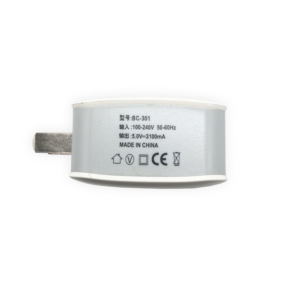 [Mã ELFLASH5 giảm 20K đơn 50K] Củ Sạc Nhanh 2 Cổng USB Boliduo BC-301 Chính Hãng Giá Rẻ