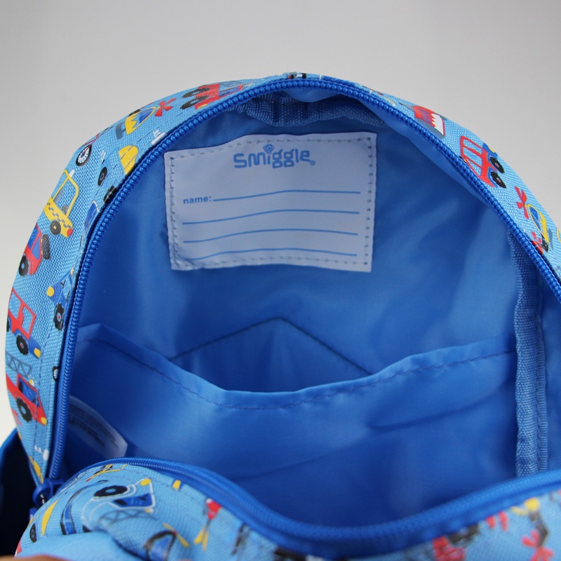 Ba Lô Đi Học Hình Xe Hơi smiggle 11L Cho Bé Trai 1-4 Tuổi