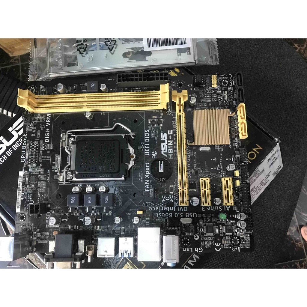 Tổng hợp Main H81 Zin Giga,Asus,MSI tháo máy