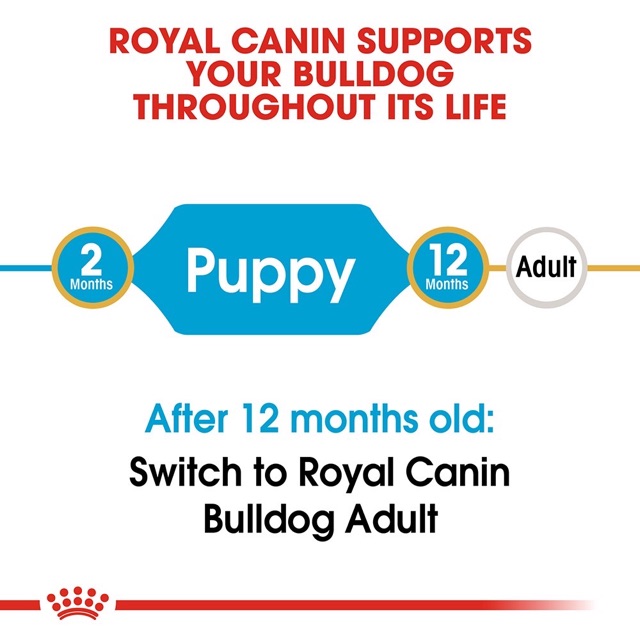 Thức Ăn Hạt Royal Canin Bulldog Puppy 1Kg