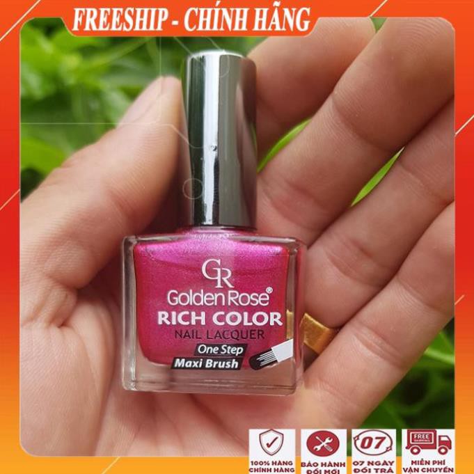 [FreeShip - Hàng Chính Hãng] Sơn móng tay đẹp/Nước sơn móng siêu bóng mịn và nhanh khô golden rose rich color thổ nhĩ kỳ