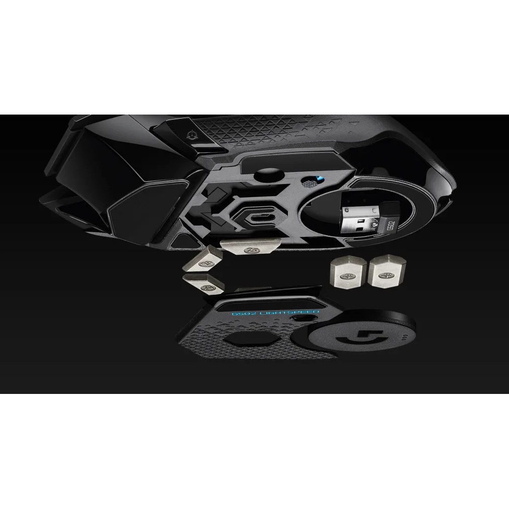 Chuột Gaming Không Dây Logitech G502 HERO LIGHTSPEED Wireless - Hàng Chính Hãng