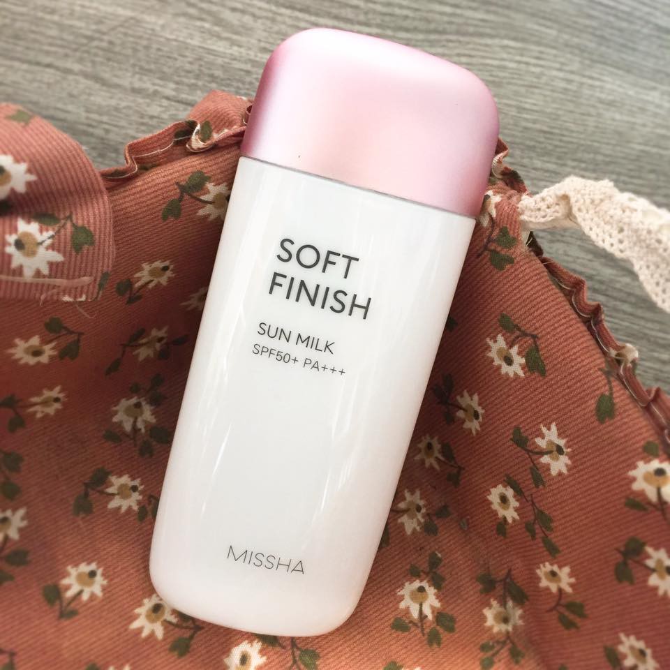 Kem chống nắng Missha Soft Finish Sun Milk SPF50+/PA+++ NEW ARRIVAL 2018