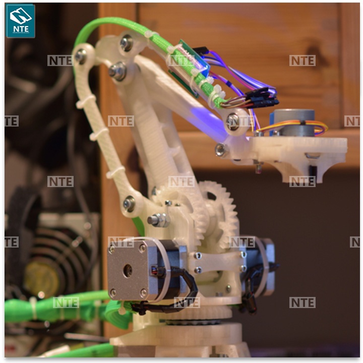 Khung IN 3D Cánh Tay ROBOT ARM 4 Bậc Tự Do