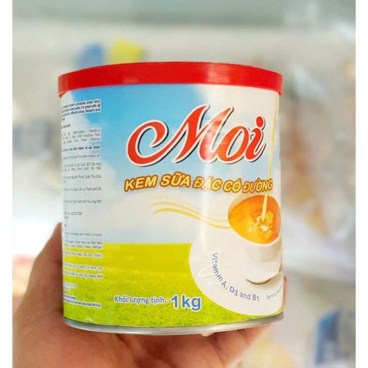 Sữa đặc có đường MOI nhập khẩu Malaysia hộp 1kg