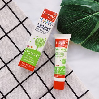 Gel trị muỗi và côn trùng đốt S-quito free 15ml