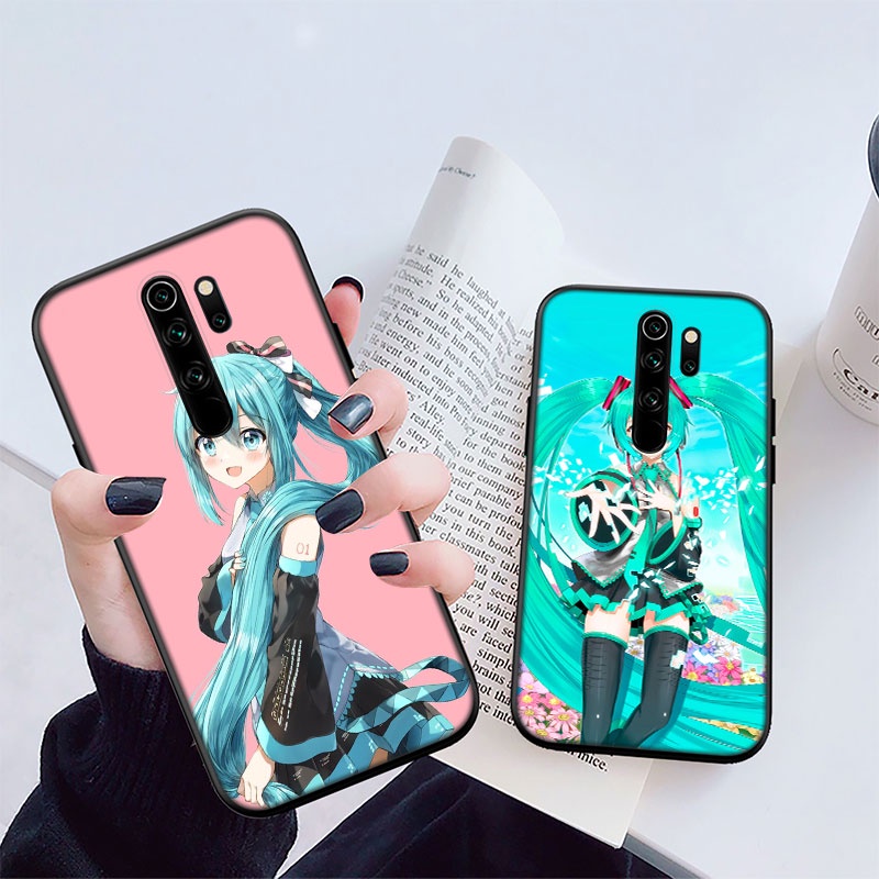Ốp điện thoại in hình Hatsune Miku cho Xiaomi Redmi Note 8 7 Pro 10X 9A 8T 8A 8 7 UOL47