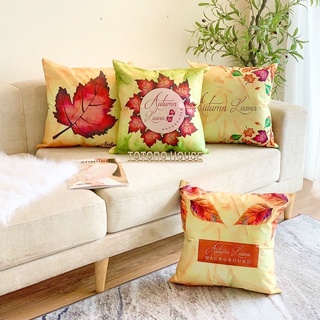 Gối tựa lưng 2 mặt TOTORO HOUSE, gối sofa vuông 45x45cm cao cấp kiểu cổ điển (kèm ruột bông)