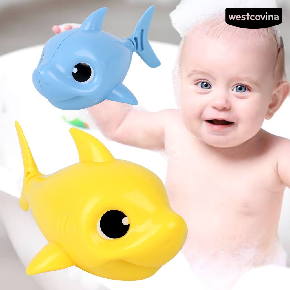 [Mới]❃Set 2 Đồ Chơi Lên Dây Cót Hình Cá Mập Dễ Thương Cho Bé