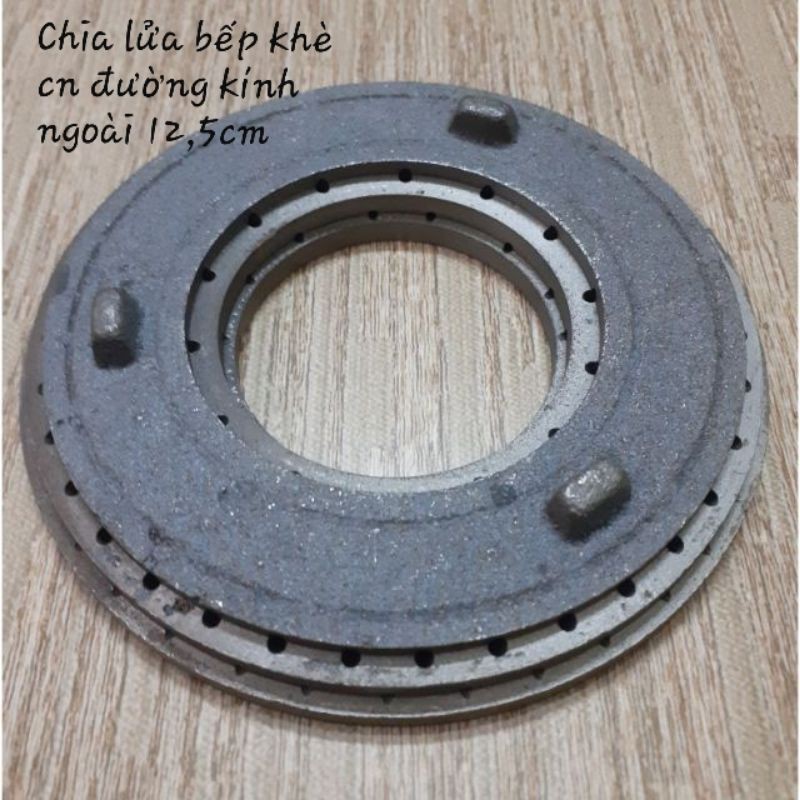 Mâm chia lửa bếp ga cỡ đại đường kính ngoài 12,5cm